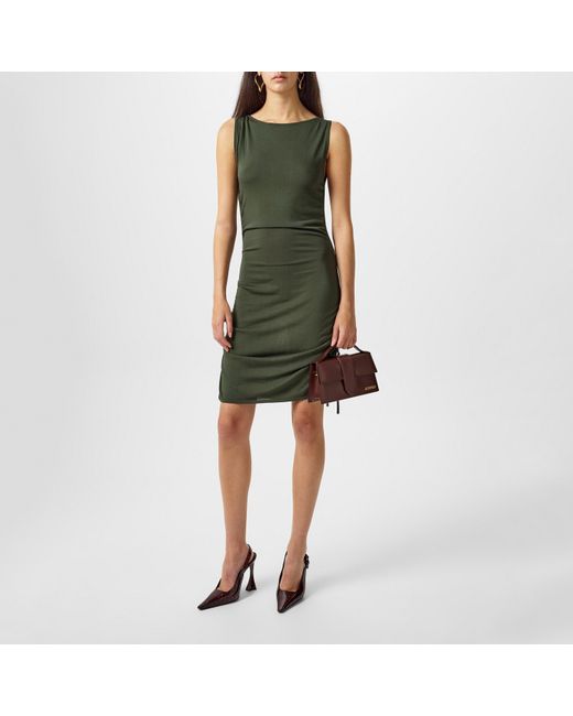 Sir Green Yolanda Structured Mini Dress