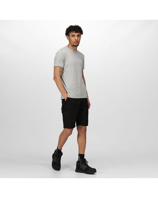 Regatta Black Pro Cargo Shorts for men