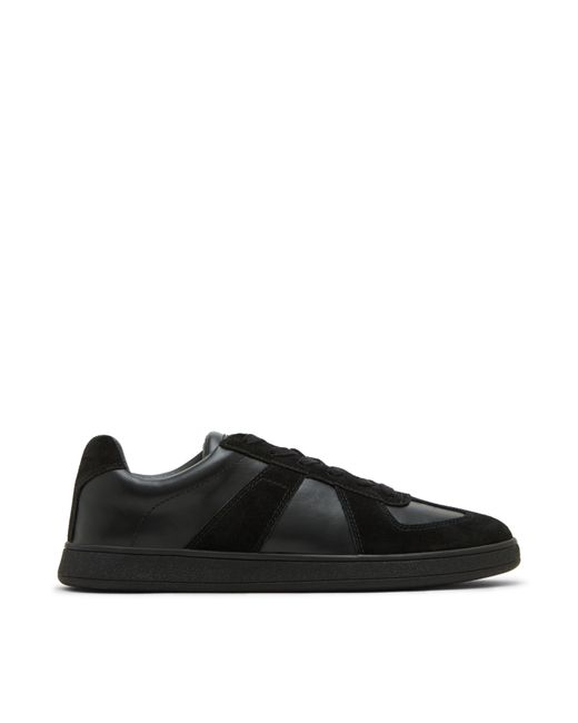 Steve Madden Black Waltor Court Low-Top Trainers for men