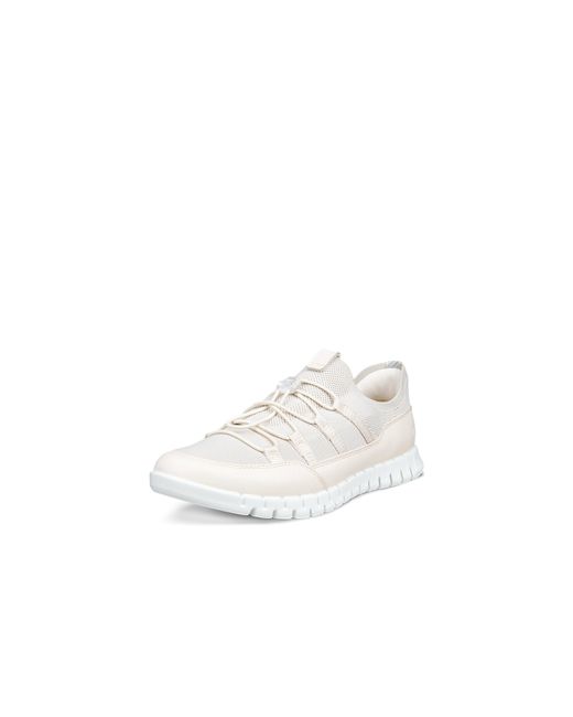 Ecco Blue Low-Top Trainers