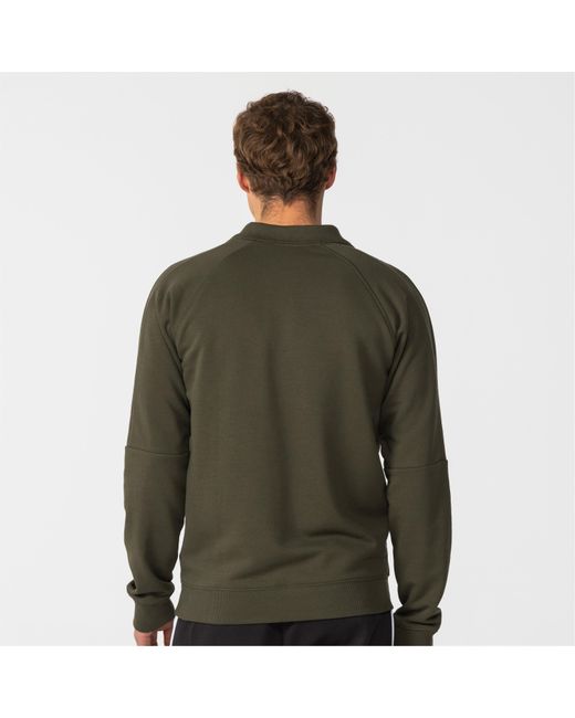 PUMA Green Logo Crew Sweatshirt for men