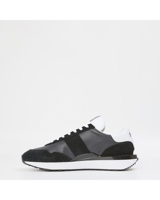 Polo Ralph Lauren Black Train 89 Low-Top Trainers for men