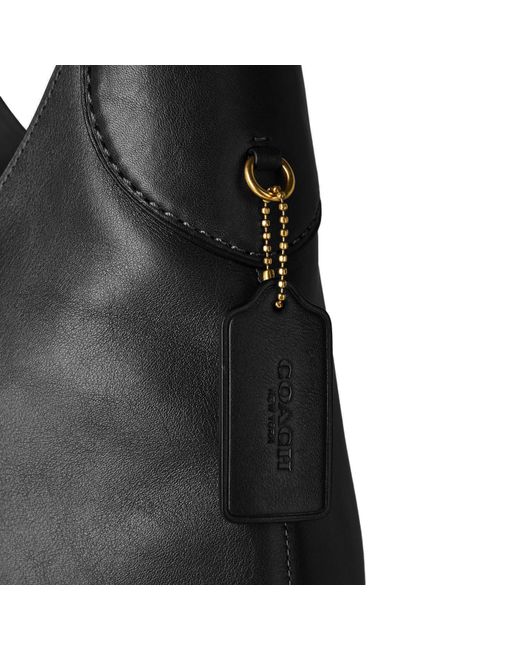 COACH Black Brooklyn Shoulder Bag