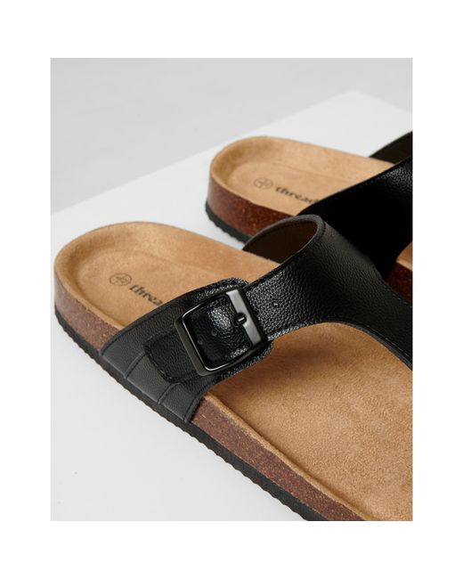 Threadbare Brown Alexandria Flat Sandal for men