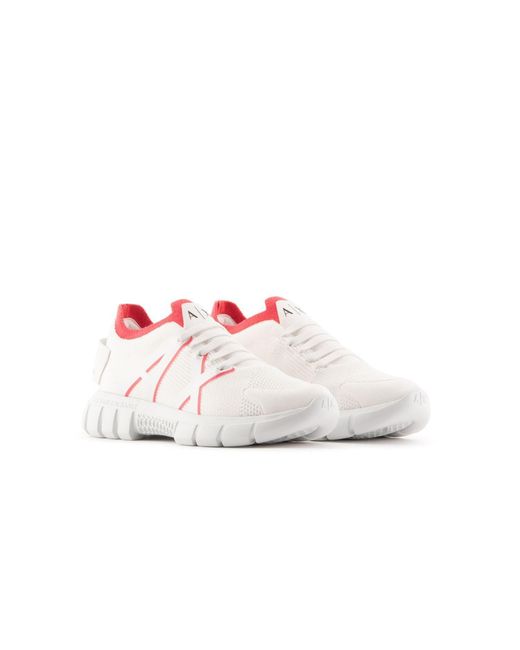 ARMANI EXCHANGE Pink Trainers