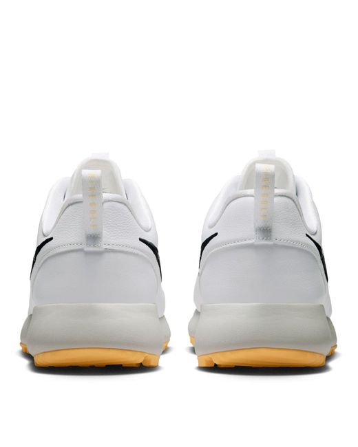 Nike White Spikeless Golf Shoes for men