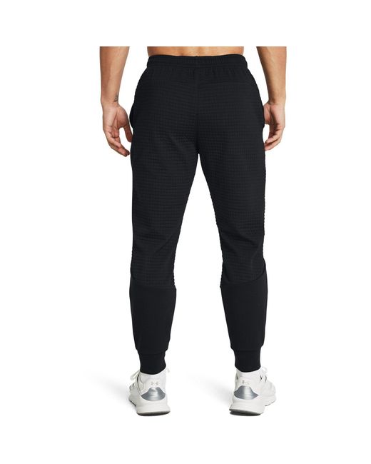 Under Armour Blue Unstoppable Closed Hem Fleece Joggers for men