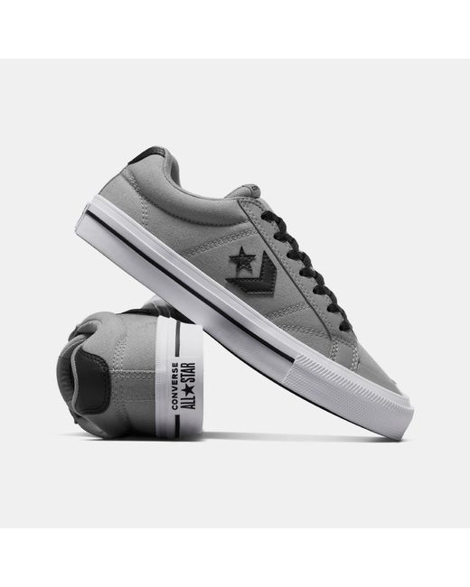 Converse Gray Adults Sport Casual Canvas Trainers