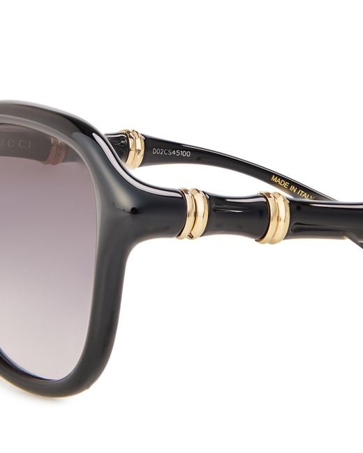 Gucci Gray Gg2061Sa Oversized Square Sunglasses