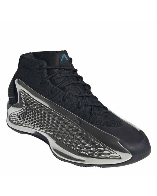Adidas Black Anthony Edwards 1 Basketball Trainers for men