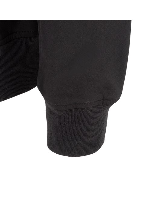 Everlast Black Weather-Resistant Hooded Long Sleeve Varsity Jacket for men