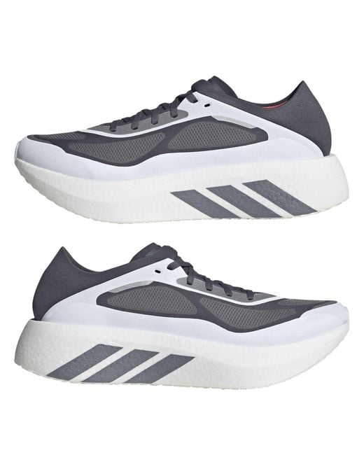 Adidas Blue Hyperboost Run Road Running Shoes for men