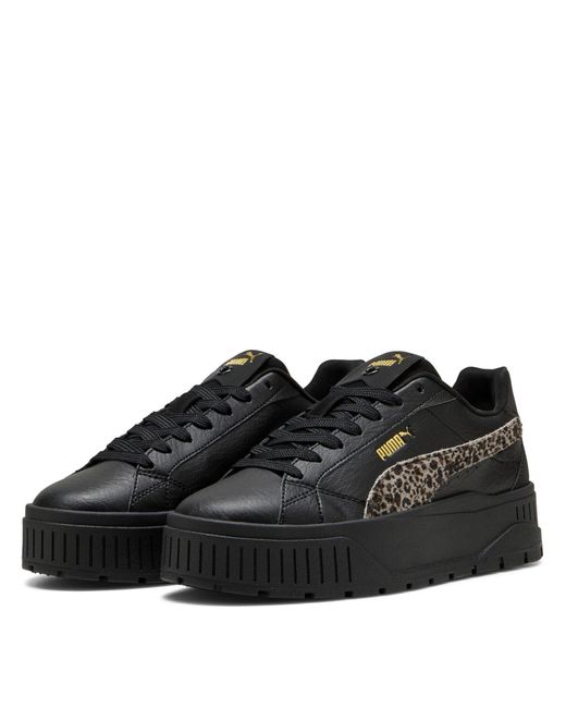 PUMA Black Karmen Ii Low-Top Trainers