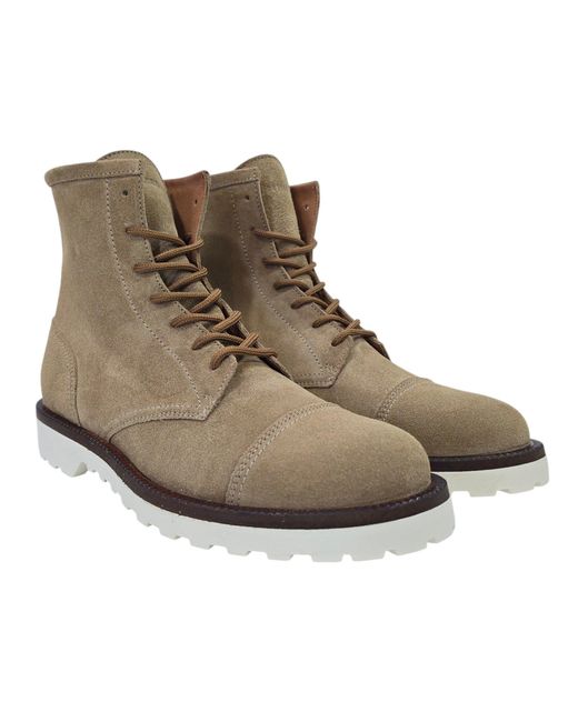 Firetrap Brown Wiland Suede Ankle Hiker Rugged Boots for men