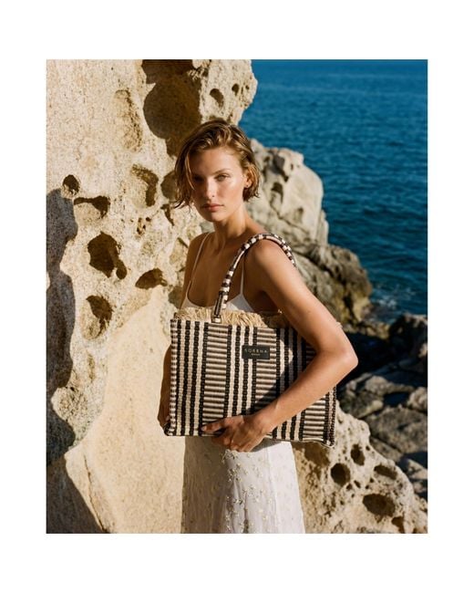 Sorena Black Tote Bag