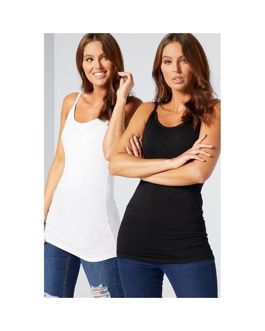 Be You Blue Pack Of 2 Cami Tops