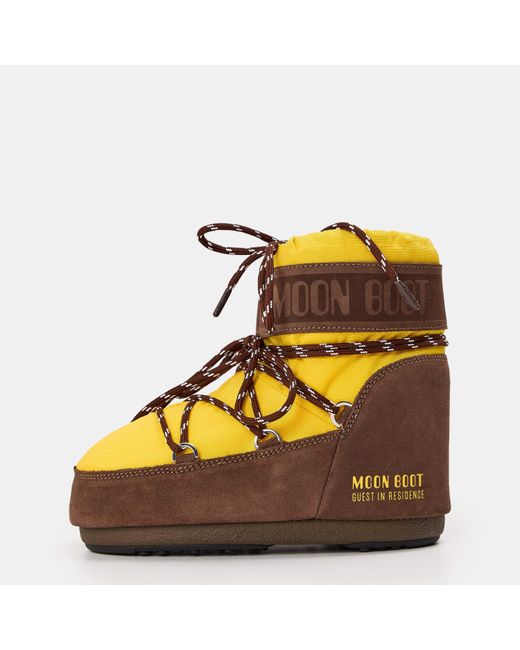 Moon Boot Brown Icon Low Snow Boots