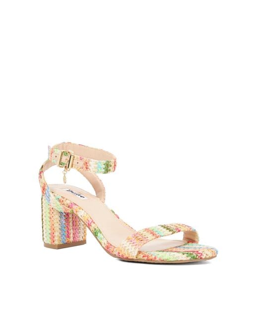 Dune Multicolor Memee Heeled Sandal