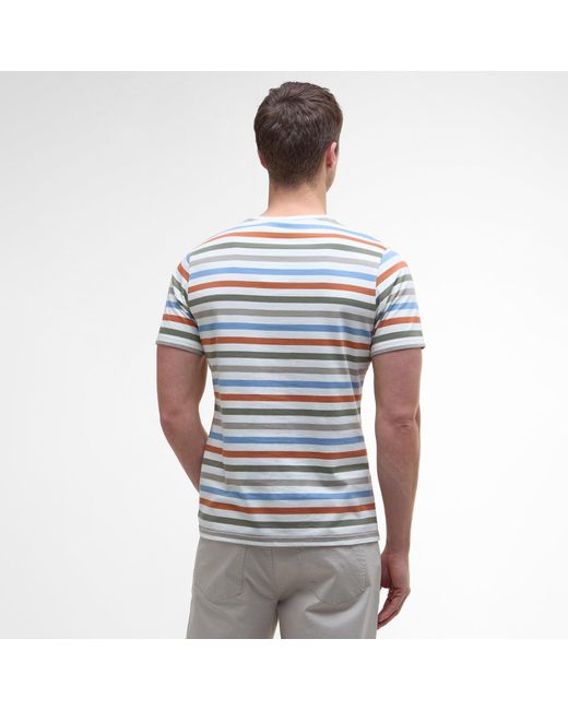 Barbour Blue Rokeby T-Shirt for men
