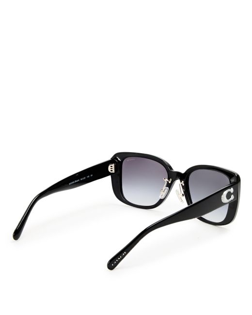 COACH Black Square Sunglasses