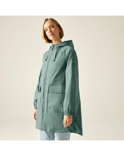 Regatta Green Brindel Pack-It Waterproof Isolite Jacket