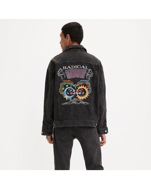 Levi's Black Levi's Super Puffer Jacket Slightly S for men