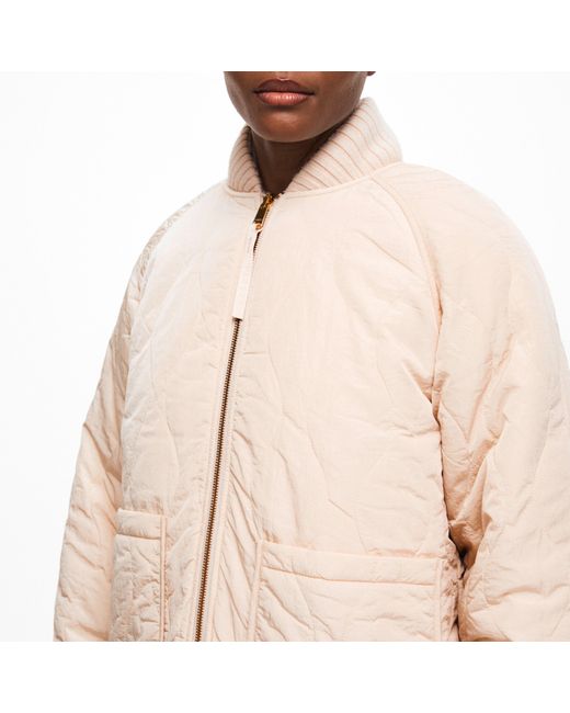 Varley Natural Serina Reversible Quilt Jacket