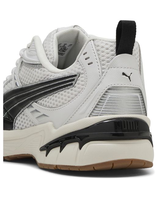 PUMA White Milenio Tech Low-Top Trainers