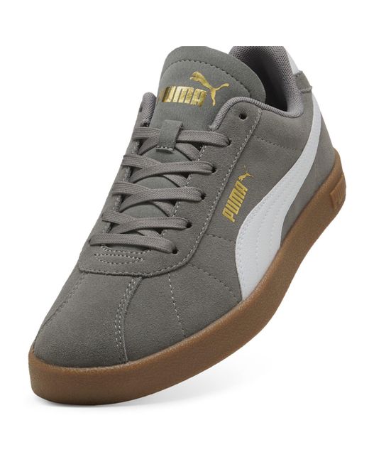 PUMA Gray Low-Top Trainers for men
