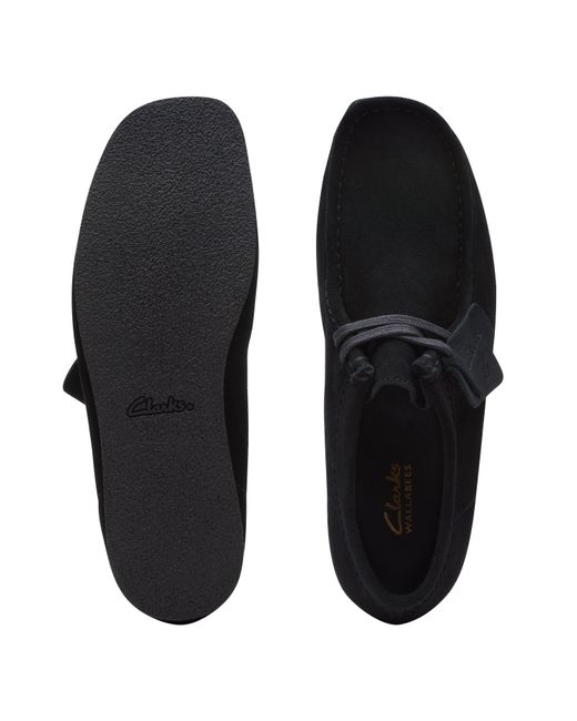 Clarks Black Wallabee Moc Toe Formal Shoes for men