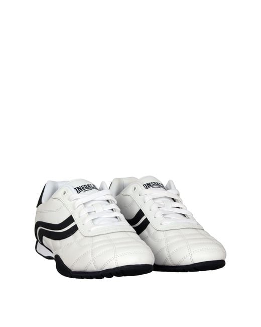 Lonsdale White Camden Trainers for men