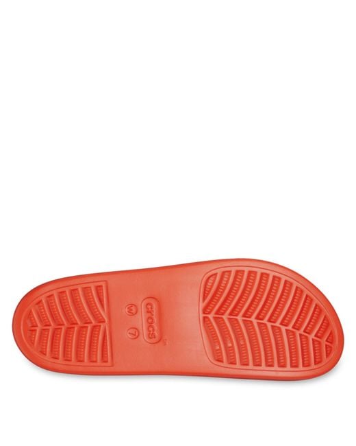 CROCSTM Red Dylan Platform Clogs