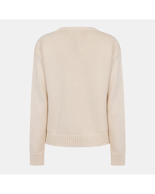 Ralph Lauren Natural Crew Neck Jumper