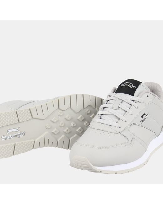 Slazenger 1881 White Classic Trainers for men
