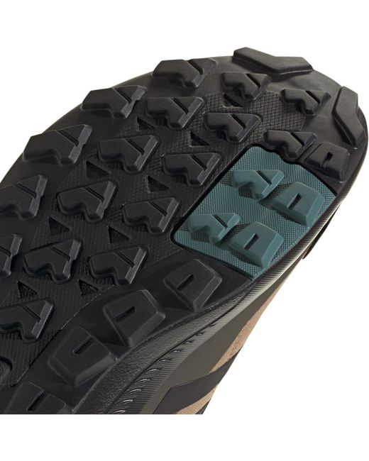 Adidas Brown Terrex Anylander Rain.Rdy Hiking Shoes for men