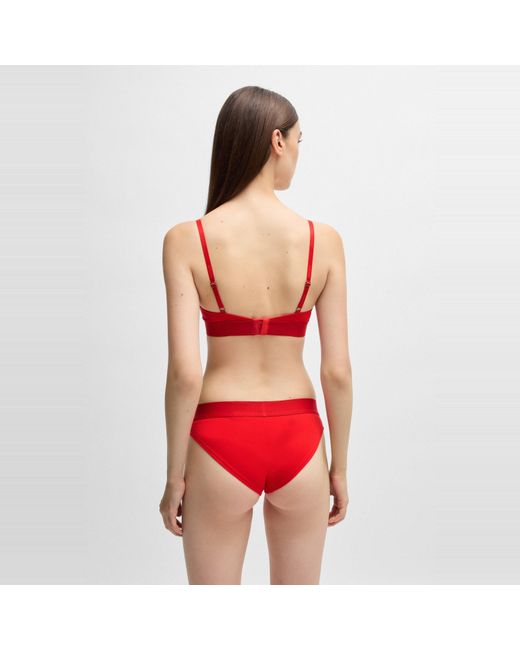 HUGO Red Boss Triangle Bra