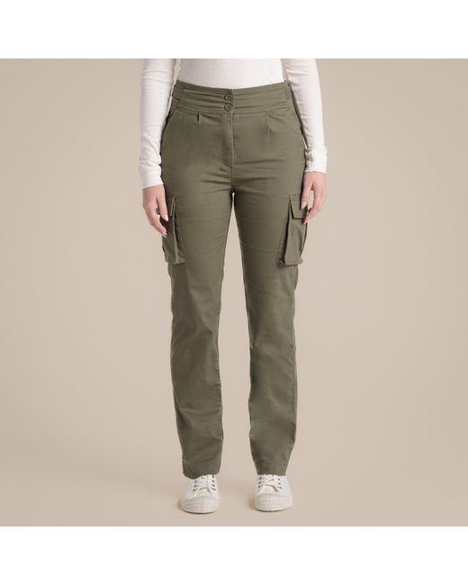 Craghoppers Green Araby Straight Leg Trousers