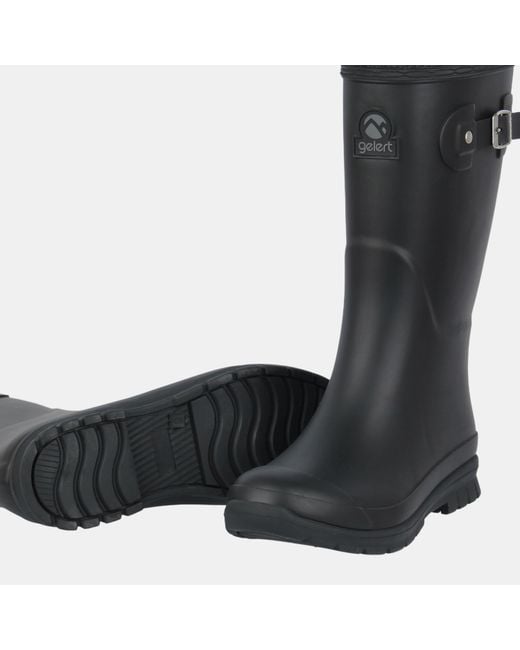 Gelert Black Sock Welly Ld64