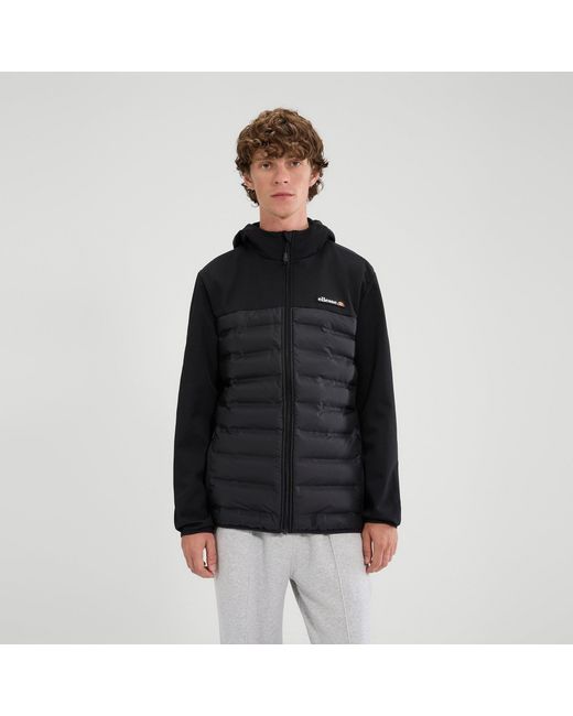 Ellesse Black Cassiano Puffer Jacket for men
