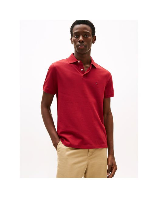 Tommy Hilfiger Red Core 1985 Polo Shirt for men