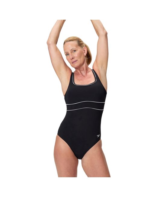 Speedo Black One Piece Swimsuit