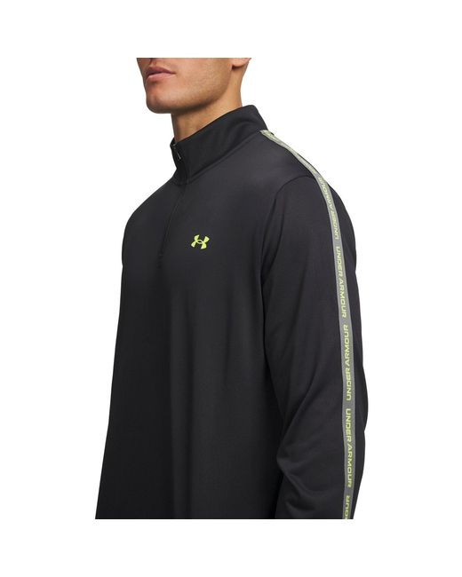 Under Armour Black Tech ½ Zip Long Sleeve for men