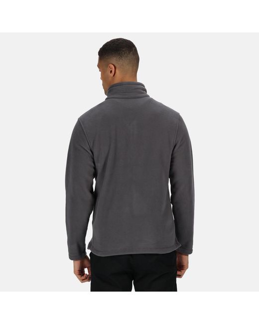 Regatta Gray Micro Full-Zip Fleece for men