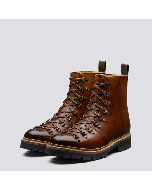 GRENSON Brown Brady Boot for men