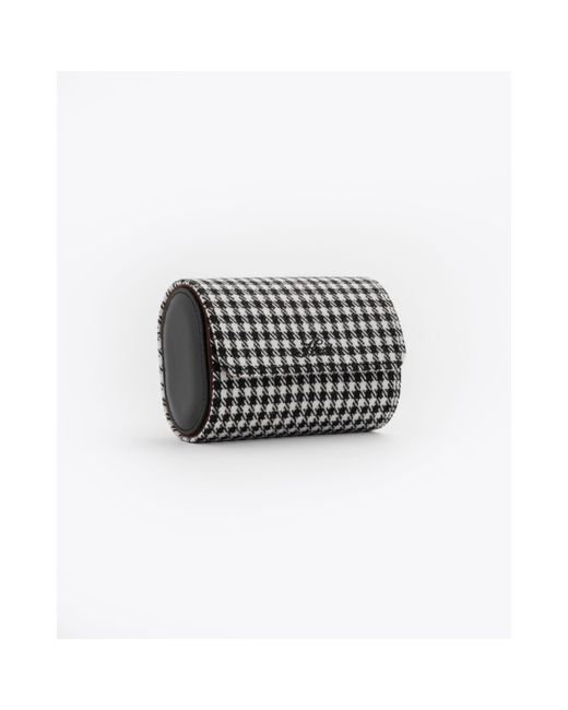 Kruk Designs Black Watch Travel Jewellery Box for men