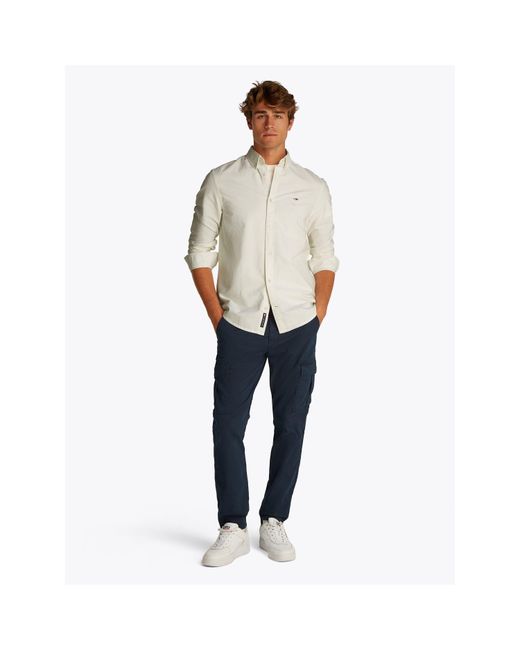 Tommy Hilfiger Multicolor Long Sleeve Oxford Shirt for men