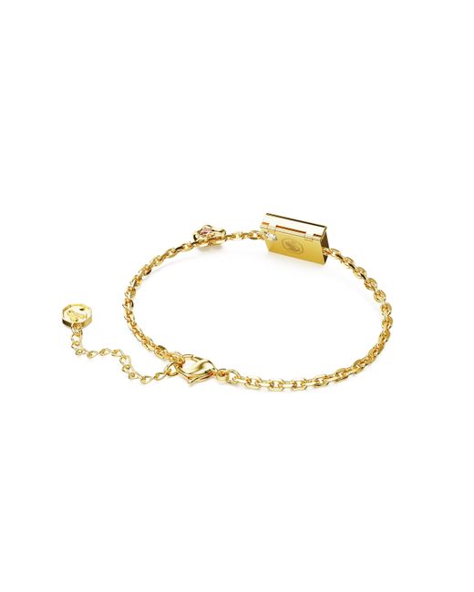 Swarovski Metallic Crystal Chain Bracelets