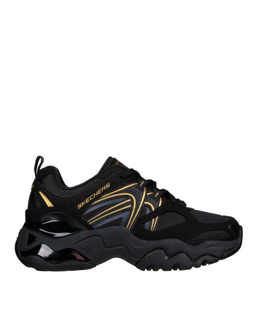 Skechers Black Chunky Trainers