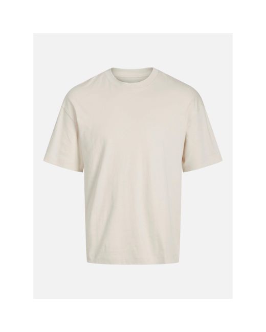 Jack & Jones White Urban Edge 220 Gsm T-Shirt for men
