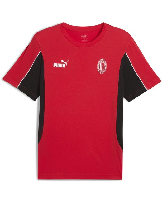 PUMA Red Ac Milan Ftblarchive T-Shirt Adults for men